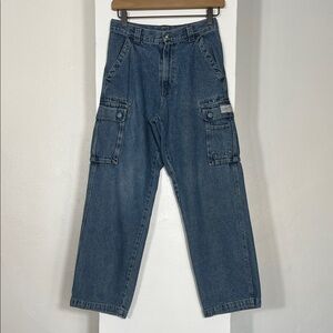VINTAGE Lee Denim Cargo Pants